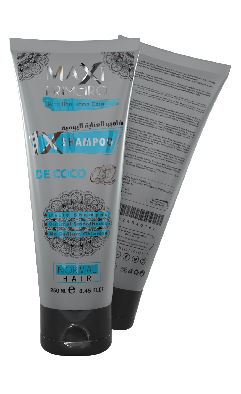 X1 shampoo 250ml De coco (Home Care)